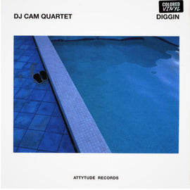 DJ Cam Quartet "Diggin (Remastered Electric Blue Vinyl Lp) (Rsd22)" LP