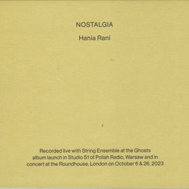 Hania Rani "Nostalgia" CD