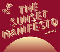 V/A "The Sunset Manifesto Volume 2 2LP ltd Colored Poster Sticker)" 2LP