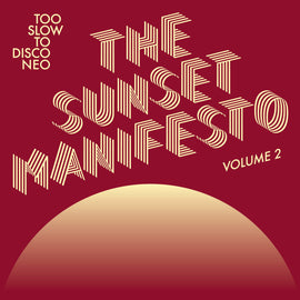 V/A "The Sunset Manifesto Volume 2 2LP ltd Colored Poster Sticker)" 2LP