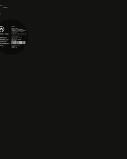 Aphex Twin "Computer Controlled Acoustic Instruments Pt2 EP" LP