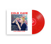 Cold Cave "Love Comes Close (Ruby Red Glitter)" LP