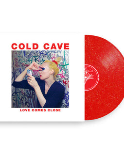 Cold Cave "Love Comes Close (Ruby Red Glitter)" LP