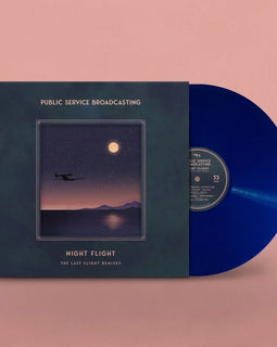 Public Service Broadcasting "Night Flight - The Last Flight Remixes (ltd blue)" LP