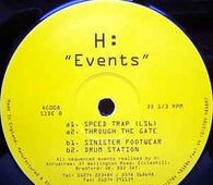 H "Events" 12"