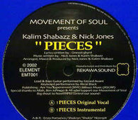 Movement Of Soul Presents Kalim Shabazz & Nick Jones "Pieces" 12" - new sound dimensions