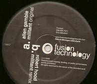 Allen Gamble "Militant" 12"