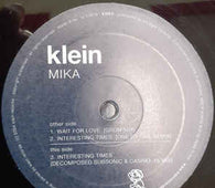 Mika "Wait For Love / Interesting Times" 12"