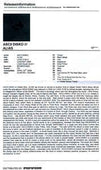 Ascii Disko "Alias" CD