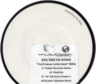 Sieg uber Die Sonne "You'll Never Come Back Rmxs" 12" - new sound dimensions