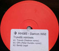 Damon Wild "Travel Remixes" 12" - new sound dimensions