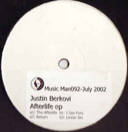 Justin Berkovi "Afterlife EP" 12" - new sound dimensions