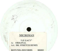 Microman & Ostinator "Legacy" 12" - new sound dimensions