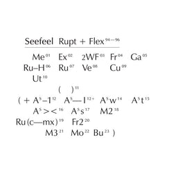 Seefeel "Rupt & Flex (1994 - 96) (4cd+Poster)" 4CD