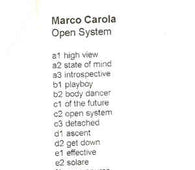 Marco Carola "Open System" 3xLP - new sound dimensions