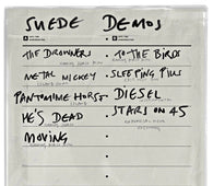 Suede "Demos (J-Card-Style Clear Vinyl)" LP