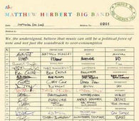 The Matthew Herbert Big Band "There's Me And There's You" CD - new sound dimensions