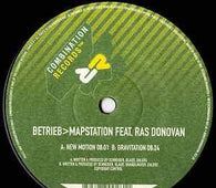 Betrieb > Mapstation Ft . Ras Donovan "New Motion / Gravitation" 12" - new sound dimensions