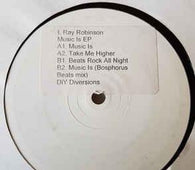 L Ray Robinson "Music Is' EP" 12" - new sound dimensions