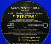 Movement Of Soul Presents Kalim Shabazz & Nick Jones "Pieces" 12" - new sound dimensions