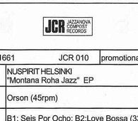 Nuspirit Helsinki "Montana Roha Jazz EP" 12" - new sound dimensions