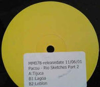 Pacou "Rio Sketches Part 2" 12" - new sound dimensions
