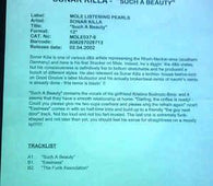 Sonar Killa "Such A Beauty" 12" - new sound dimensions