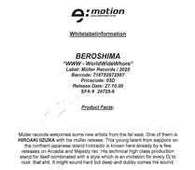 Beroshima "WWW WorldWideWhore EP" 12" - new sound dimensions