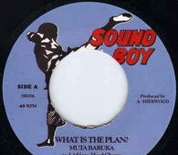 Mutabaruka And African Head Charge "What Is The Plan?" 7" - new sound dimensions