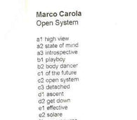 Marco Carola "Open System" 3xLP - new sound dimensions